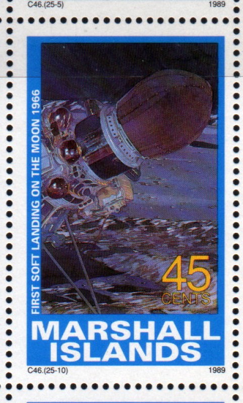 1989 Exploracion espacial: 1er alunizaje suave 1966