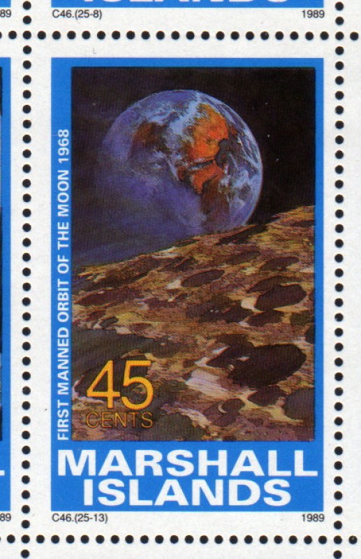 1989 Exploracion espacial: 1er vuelo orbital tripulado a la Luna 1968