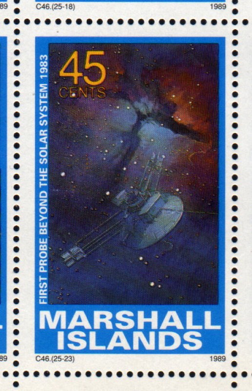 1989 Exploracion espacial: 1er vuelo mas alla del Sistema Solar 1983