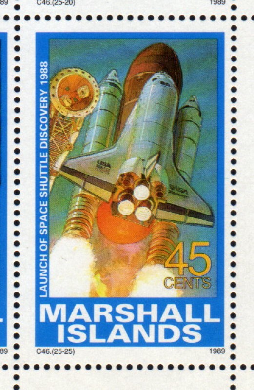 1989 Exploracion espacial: 1er vuelo del transbordador Discovery 1988