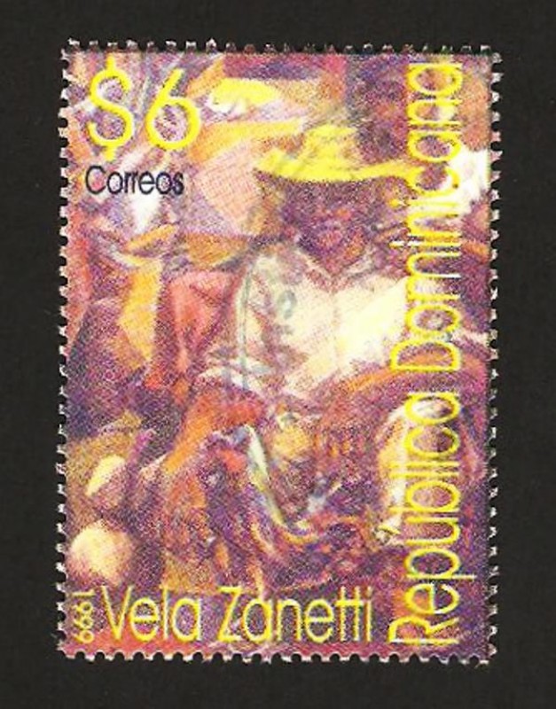 1386 - Homenaje al pintor español Vela Zanetti