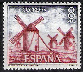 Serie turística. Molinos de La Mancha, Ciudad Real.