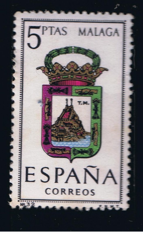 Edifil  1558  Escudos de las capitales de provincias españolas  