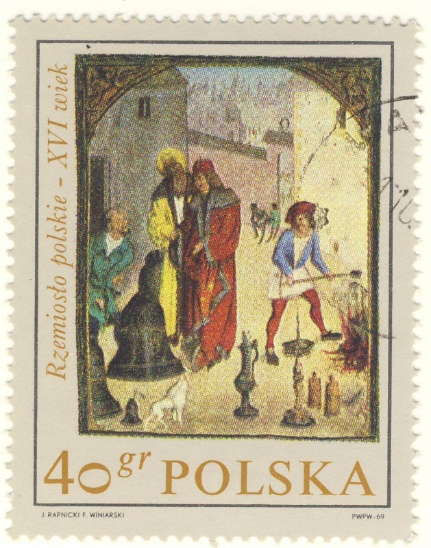 Rzemiosto polskie siglo XIV