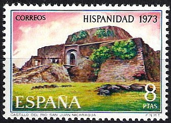 Hispanidad. Nicaragua.Castillo del Rio San Juan.