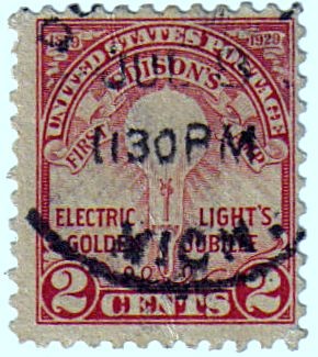 Edison`s Electric light`s.