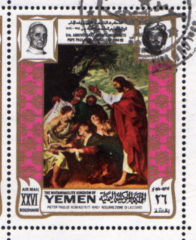1969 Vida de Cristo: Resurreccion de Lazaro. Rubens