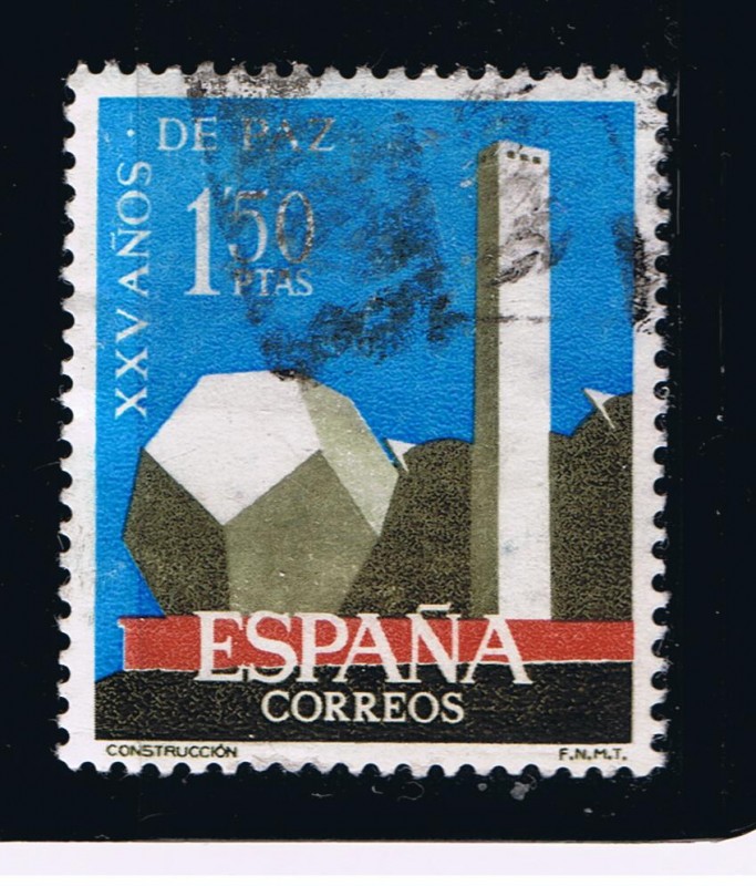Edifil  1583  XXV años de Paz Española  
