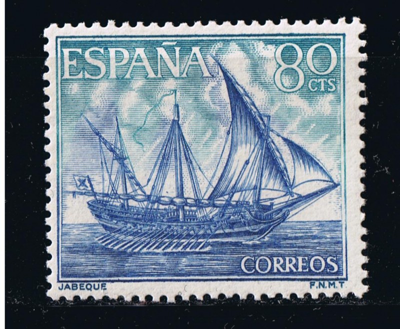 Edifil  1604  Homenaje a la Marina Española  