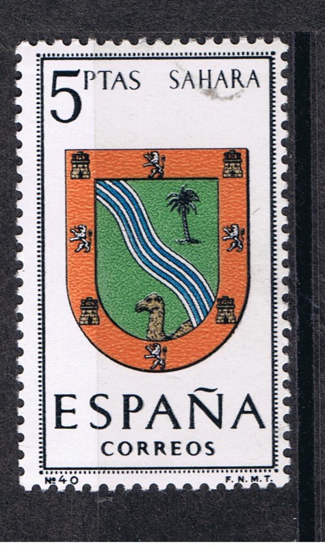 Edifil  1634  Escudos de las capitales de provincias Españolas  