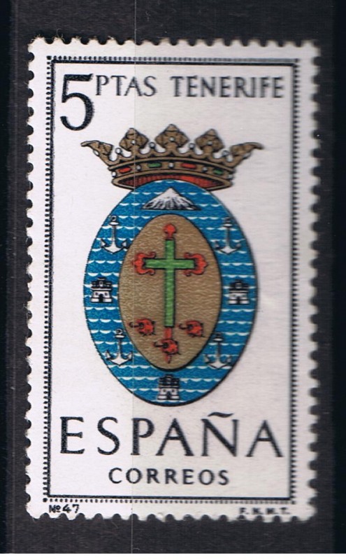 Edifil  1641  Escudos de las capitales de provincias Españolas  