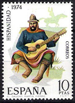 Hispanidad. Argentina, El Gaucho Martín Fierro.