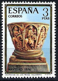 Navidad 1974. Adoración de los Reyes, Valcobero.
