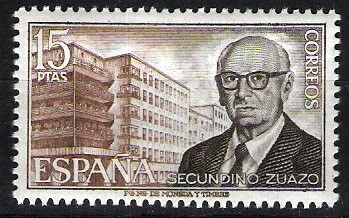 Personajes españoles. Secundino Zuazo.