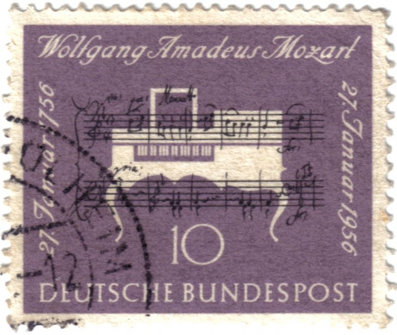 200a Aniversario del nacimiento de Wolfgang Amadeus Mozart (1756-1791)