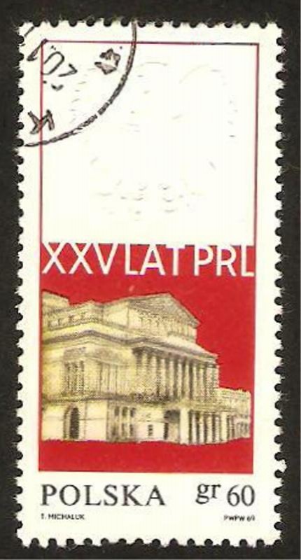 1784 - XXV anivº de la República popular, Teatro de Varsovia