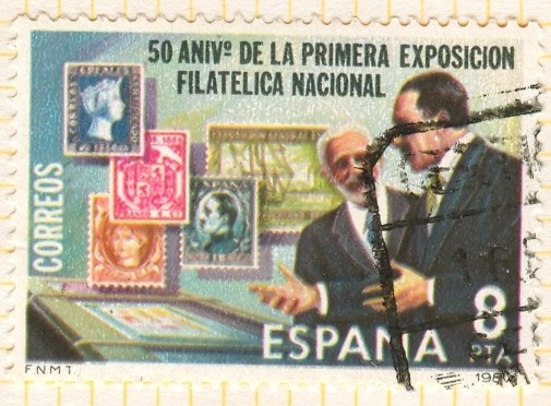 50 Aniversario de la primera Exposición Filatélica Nacional.
