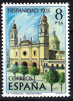 2296 Hispanidad. Uruguay. Catedral de Montevideo.