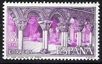 2298 Monasterio de San Juan de la Peña.Claustros.