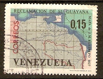 MAPA  DE  VENEZUELA  Y  GUAYANA