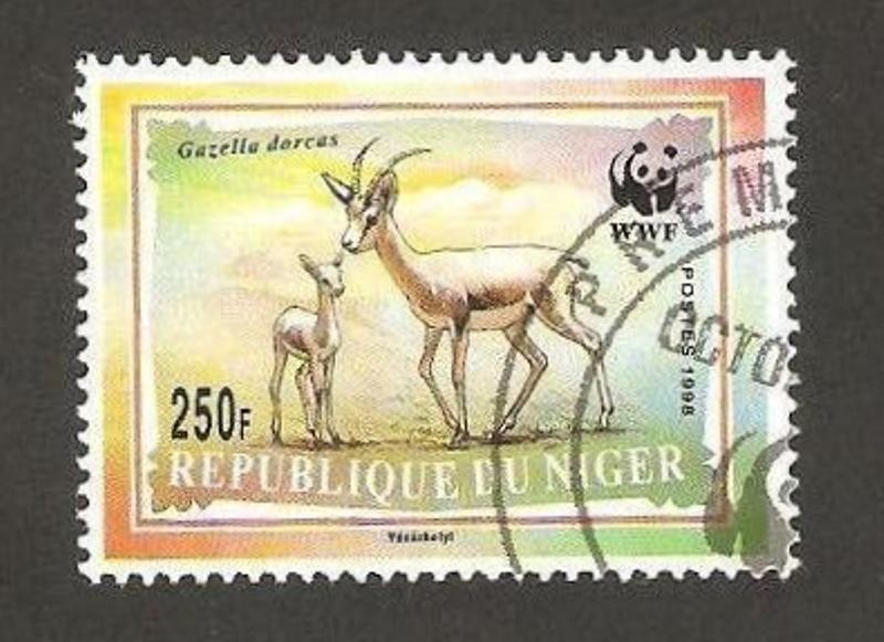 WWF - 1167 - Fauna, gazella dorcas