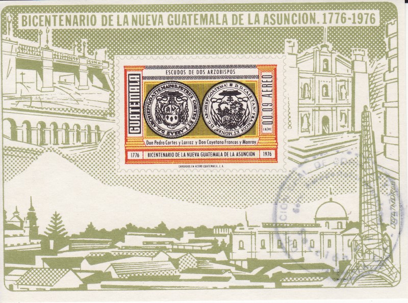 HB Bicentenario de la Nueva Guatemala de la Asunción 1776-1976