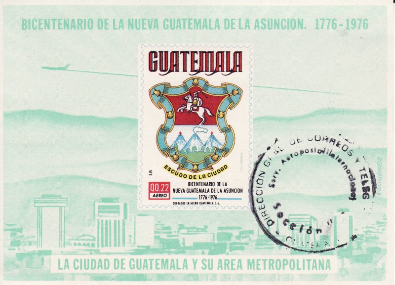 HB Bicentenario de la Nueva Guatemala de la Asunción 1776-1976