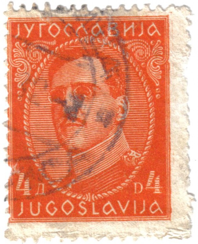 El Rey Alejandro I de Yugoslavia