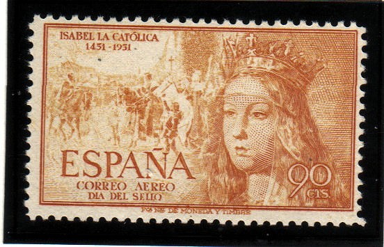 1951 V Centerario Isabel la Catolica Edifil 1098