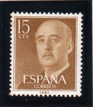1955 General Franco Edifil 1144