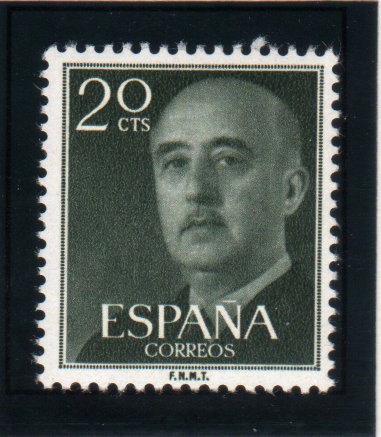 1955 General Franco Edifil 1145