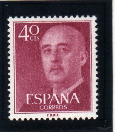 1955 General Franco Edifil 1148