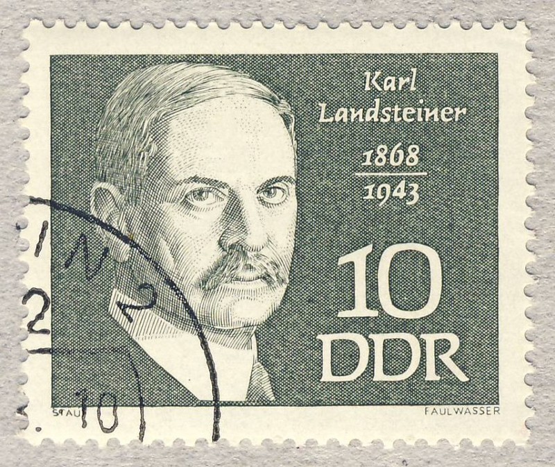 DDR Karl Landsteiner 1868-1943