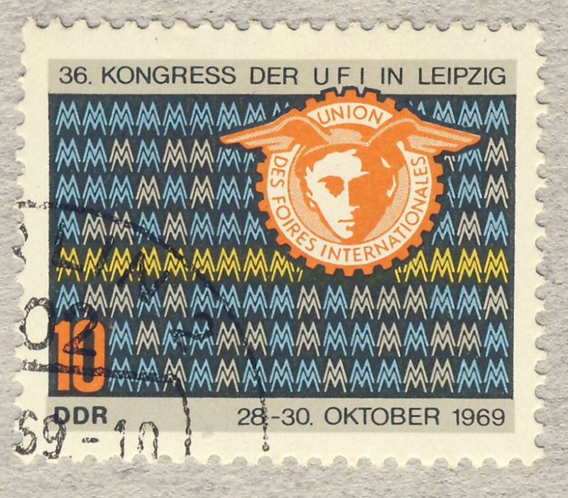 DDR 36 Kongress der UFI in Leipzig 28-30 Oktober 1969