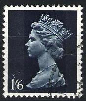 Isabel II   ( con franjas )