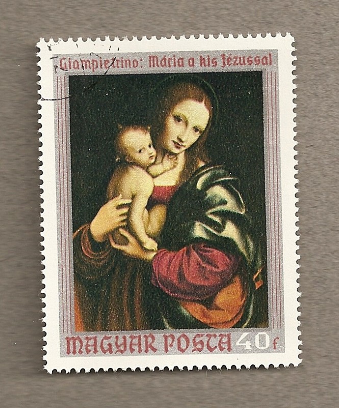 Virgen con niño por Gianpietrino