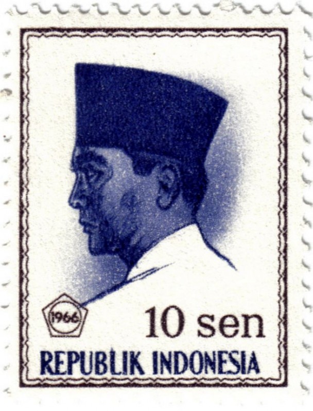 Achmed Sukarno. Primer presidente de la República