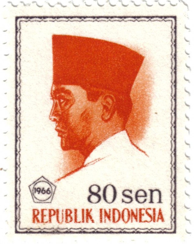 Achmed Sukarno. Primer presidente de la República