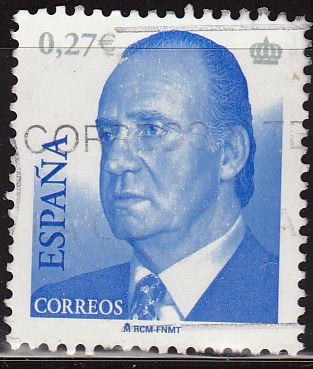 ESPAÑA 2004 4049 Sello Básica Rey S.M. Juan Carlos I 0,27€ usado