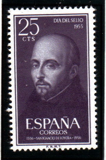1955 IV Cent. muerte S Ignacio de Loyola. Edifil 1166