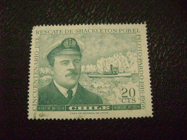 cincuentenario del rescate de shackleton por el piloto pardo 1916 - 1966