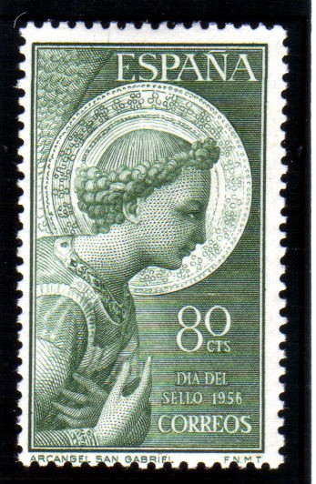 1956 Dia del sello Edifil1195