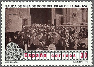 ESPAÑA 1996 3406 Sello ** Cine Español Bienvenido Mister Marshall