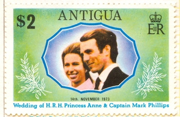 Principes Anne y Mark Phillips