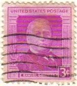 USA 1950 Scott 988 Sello Personajes Samuel Gompers usado Estados Unidos Etats Unis