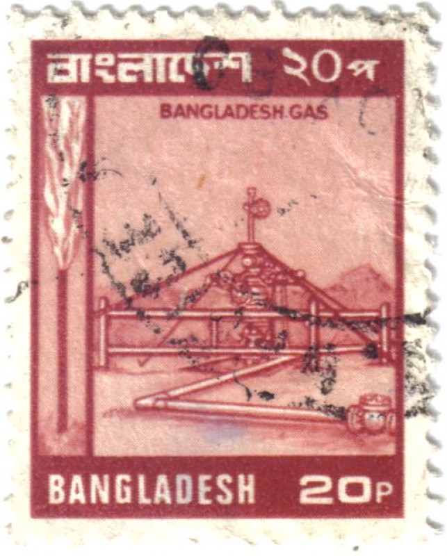 Bangladesh. Explotación de gas