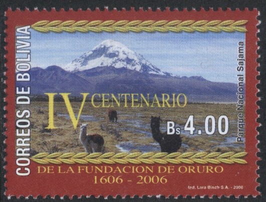 IV Centenario de la fundacion de Oruro