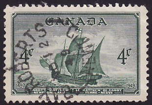 Barco de Cabot arribo a Terranova 1497-1949