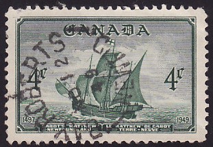 Barco de Cabot arribo a Terranova 1497-1949