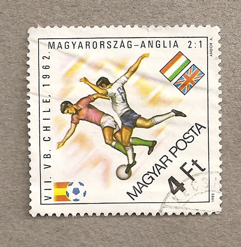 Campeonato mundial fútbol 1962